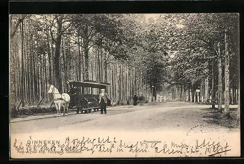 AK Ginneken, Ponnytram, Pferdebahn