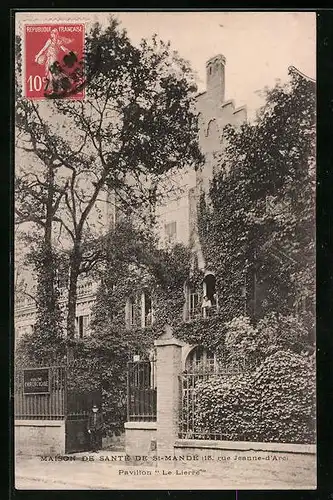 AK St-Mandé, Maison de Santé, 15 Rue Jeanne-d`Arc, Pavillon Le Lierre