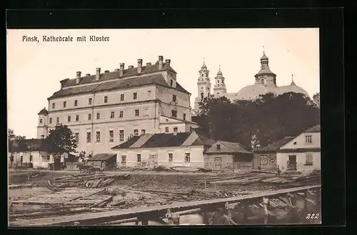 AK Pinsk, Kathedrale und Kloster