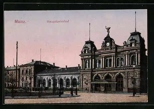 AK Mainz, Hauptbahnhof