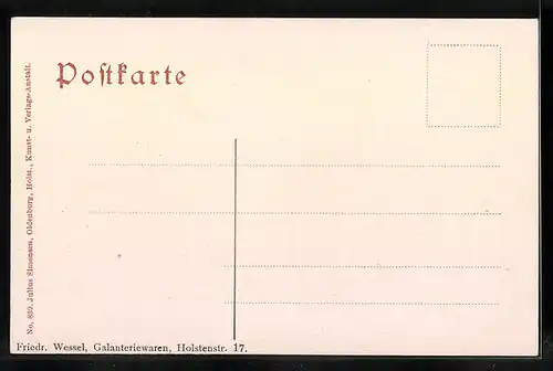 AK Lübeck, Navigationsschule mit Kaisertor