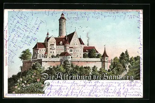 AK Bamberg, Totalansicht der Altenburg