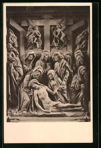 AK Maidbronn, Die Beweinung Christi von Riemenschneider 1526