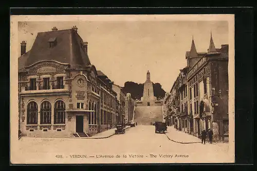 AK Verdun, L`Avenue de la Victoire