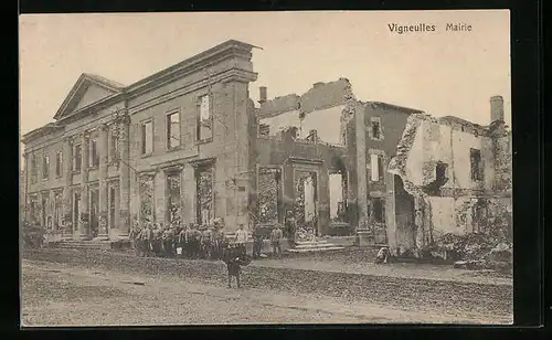 AK Vigneulles, Mairie