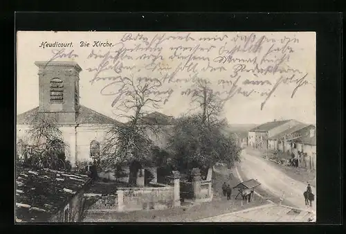 AK Heudicourt, Die Kirche