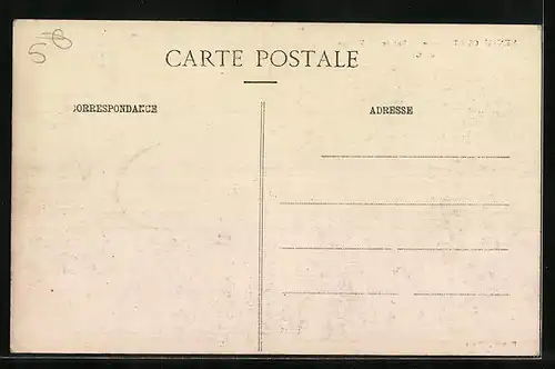 AK Menaucourt, Entrée du Village