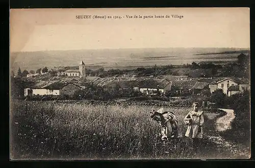 AK Seuzy, Vue de la partie haute du Village