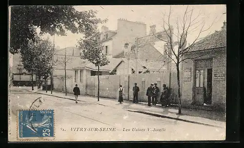 AK Vitry-sur-Seine, Les Usines Vedovelli