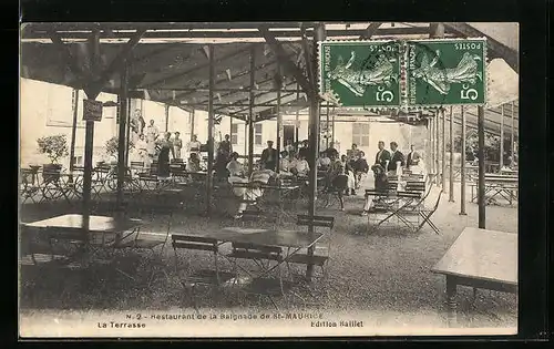AK St-Maurice, Restaurant de la Baignade, La Terrasse