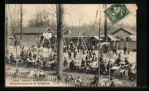 AK Saint-Maurice, Établissement de la Baignade