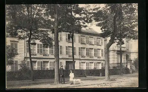 AK Thiais, Ansicht eines grossen Hauses