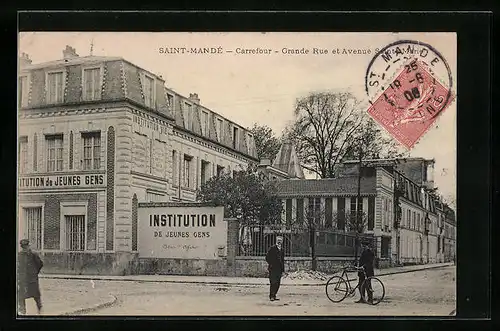 AK Saint-Mandé, Carrefour - Grande Rue et Avenue Saint-Marie