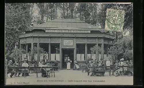 AK Bois de Vincennes, Cafe-Concert des Iles Daumesnil