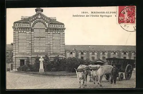 AK Maison-Alfort, Intérieur de l`Usine Springer