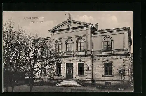 AK Bayreuth, Freimaurer-Loge Eleusis