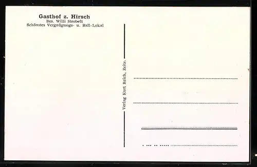 AK Draschwitz, Gesamtansicht, Gasthof z. Hirsch, Elsterpartie, Dorfstrasse