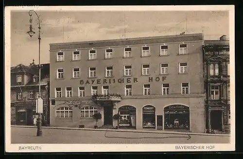 AK Bayreuth, Gasthaus Bayerischer Hof