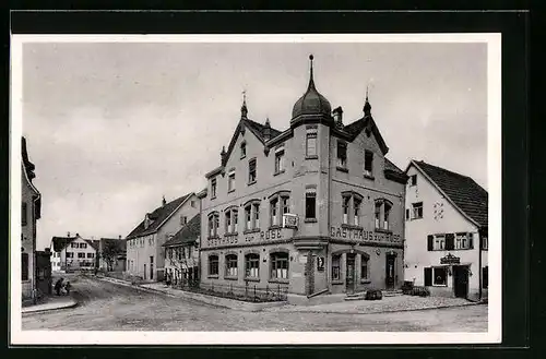 AK Mössingen, Gasthof und Metzgerei zur Rose