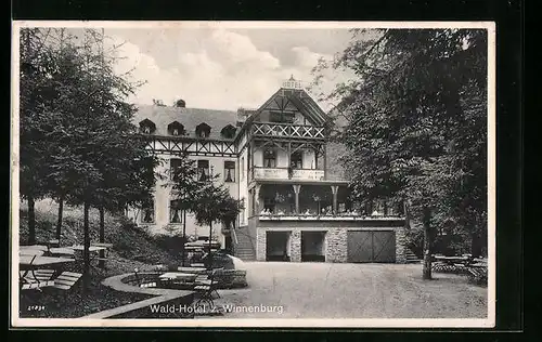 AK Cochem /Mosel, Wald-Hotel u. Restaurant zur Winnenburg