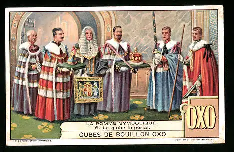 Sammelbild Oxo, Le globe Impérial
