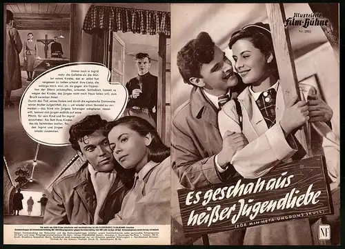 Filmprogramm IFB Nr. 2003, Es geschah aus heisser Jugendliebe, May Britt Nilsson, Falke Sundquist, Regie: Arne Mattson