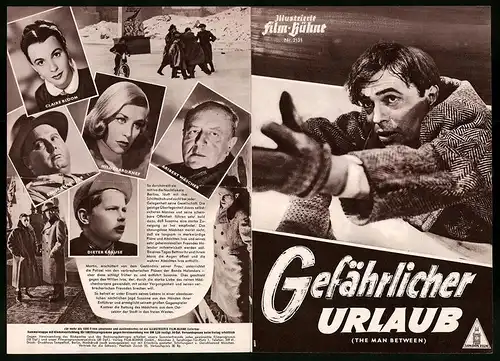 Filmprogramm IFB Nr. 2131, Gefährlicher Urlaub, James Mason, Claire Bloom, Hildegard Knef, Regie: Carol Reed