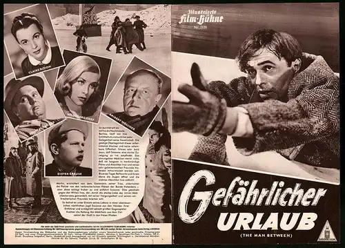 Filmprogramm IFB Nr. 2131, Gefährlicher Urlaub, James Mason, Claire Bloom, Hildegard Knef, Regie: Carol Reed