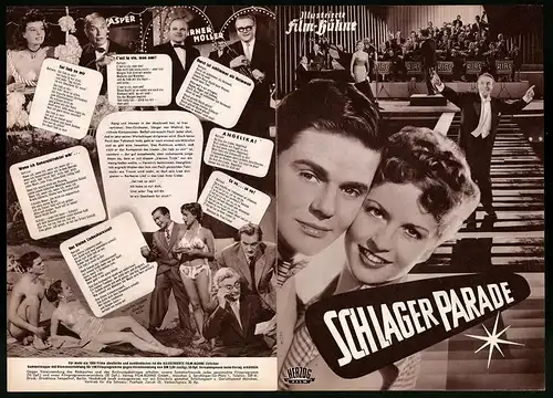 Filmprogramm IFB Nr. 2130, Schlagerparade, Germaine Damar, Walter Giller, Regie: Eric Ode