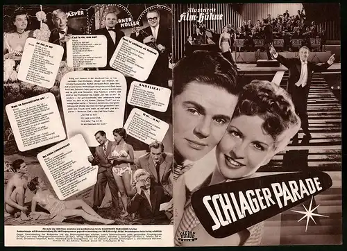 Filmprogramm IFB Nr. 2130, Schlagerparade, Germaine Damar, Walter Giller, Regie: Eric Ode