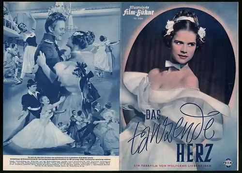 Filmprogramm IFB Nr. 2104, Das tanzende Herz, Gertrud Kückelmann, Gunnar Möller, Regie: Wolfgang Liebeneiner