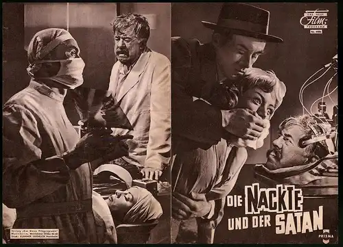 Filmprogramm DNF Nr. 4486, Die Nackte und der Satan, Horst Frank, Michel Simon, Regie: Victor Trivas