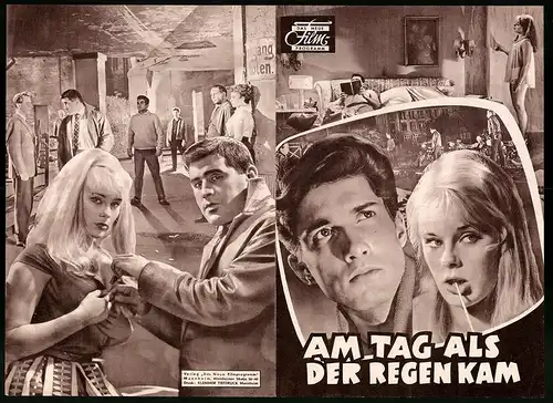 Filmprogramm DNF, Am Tag als der Regen kam, Mario Adorf, Corny Collins, Regie: Gerd Oswald