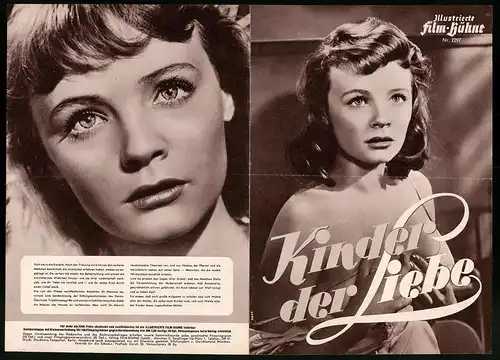 Filmprogramm IFB Nr. 2297, Kinder der Liebe, Etchika Coureau, Jean-Claude Pascal, Regie: Léonide Moguy