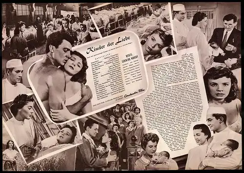 Filmprogramm IFB Nr. 2297, Kinder der Liebe, Etchika Coureau, Jean-Claude Pascal, Regie: Léonide Moguy