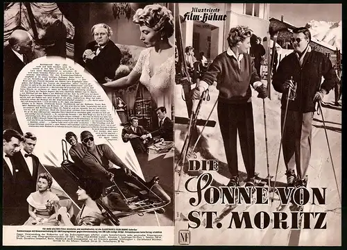 Filmprogramm IFB Nr. 2308, Die Sonne von St. Moritz, Winnie Markus, Signe Hasso, Regie: Arthur Maria Rabenalt