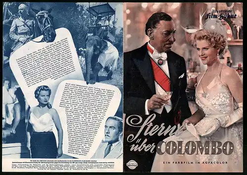 Filmprogramm IFB Nr. 2199, Sterne über Colombo, Kristina Söderbaum, Willy Birgel, Regie: Veit Harlan