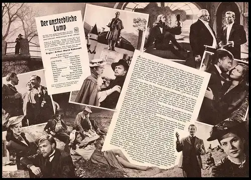 Filmprogramm IFB Nr. 2198, Der unsterbliche Lump, Karl Heinz Böhm, Ingrid Stenn, Regie: Arthur Maria Rabenalt