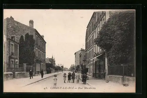 AK Choisy-le-Roi, Rue Mirabeau