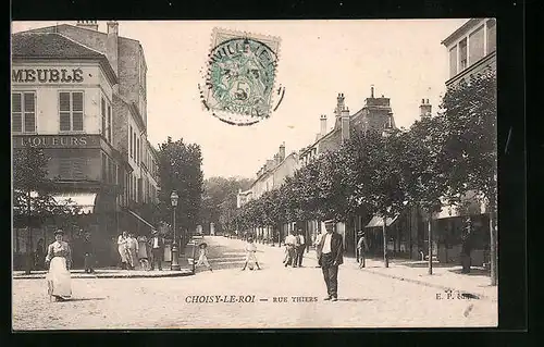 AK Choisy-le-Roi, Rue Thiers