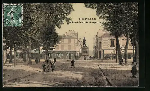 AK Choisy-le-Roi, Le Rond-Point de Rouget de l`Isle