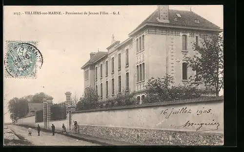 AK Villiers-sur-Marne, Pensionnat de Jeunes Filles