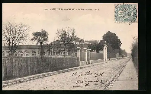 AK Villiers-sur-Marne, Le Sanatorium