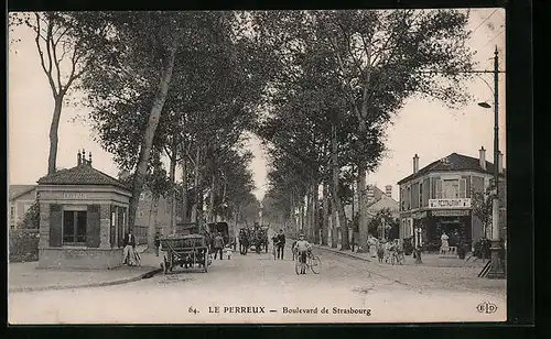 AK Le Perreux, Boulevard de Strasbourg