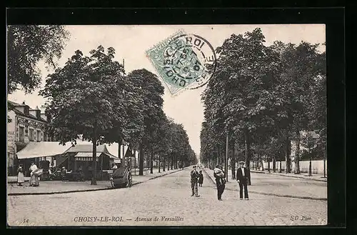 AK Choisy-le-Roi, Avenue de Versailles