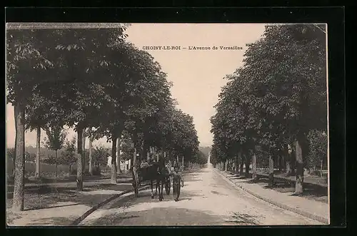 AK Choisy-le-Roi, L`Avenue de Versailles