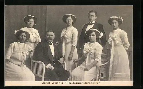 AK Josef Wirth`s Elite-Damen-Orchester
