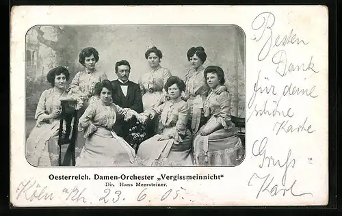 AK Damenorchester Vergissmeinnicht, Dir. Hans Meersteiner
