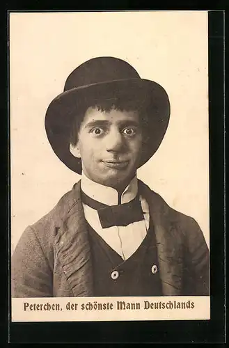 AK Peterchen, der schönste Mann Deutschlands