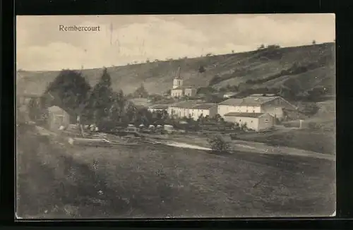 AK Rembercourt, Blick auf den Ort